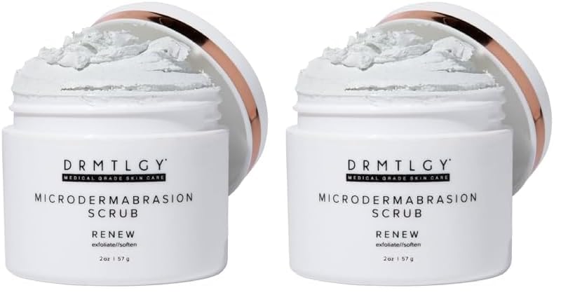 DRMTLGY Microdermabrasion Scrub | Gentle Facial Exfoliating Scrub