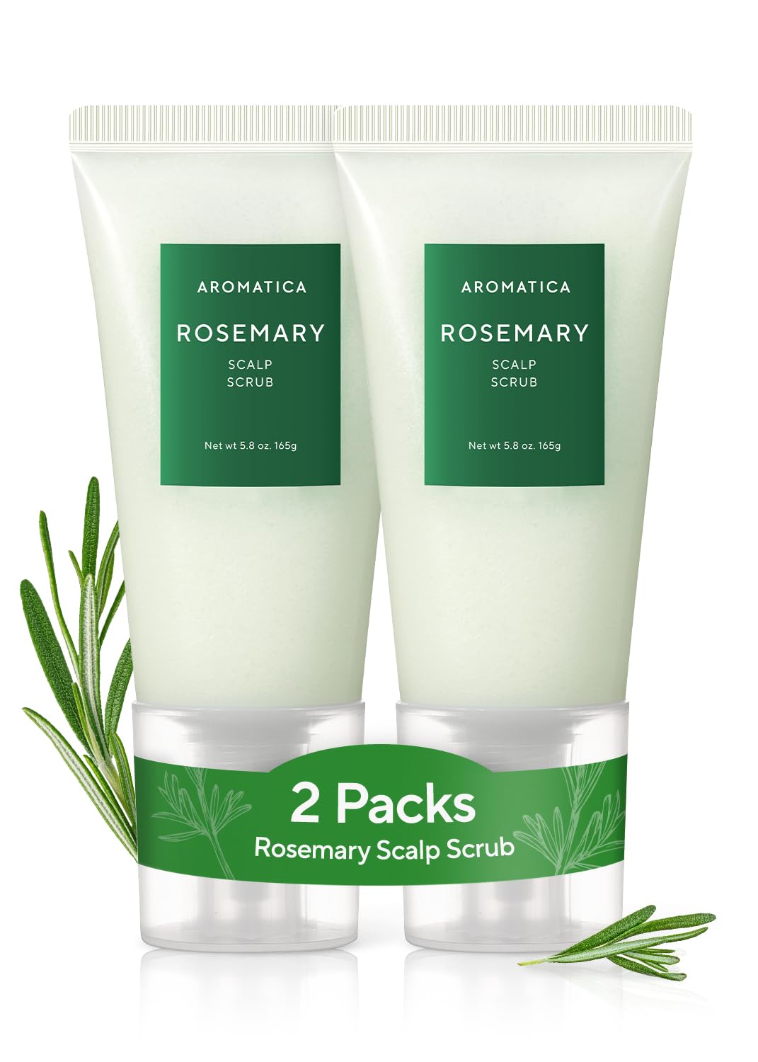 AROMATICA Rosemary Scalp Scrub 5.82oz / 165g