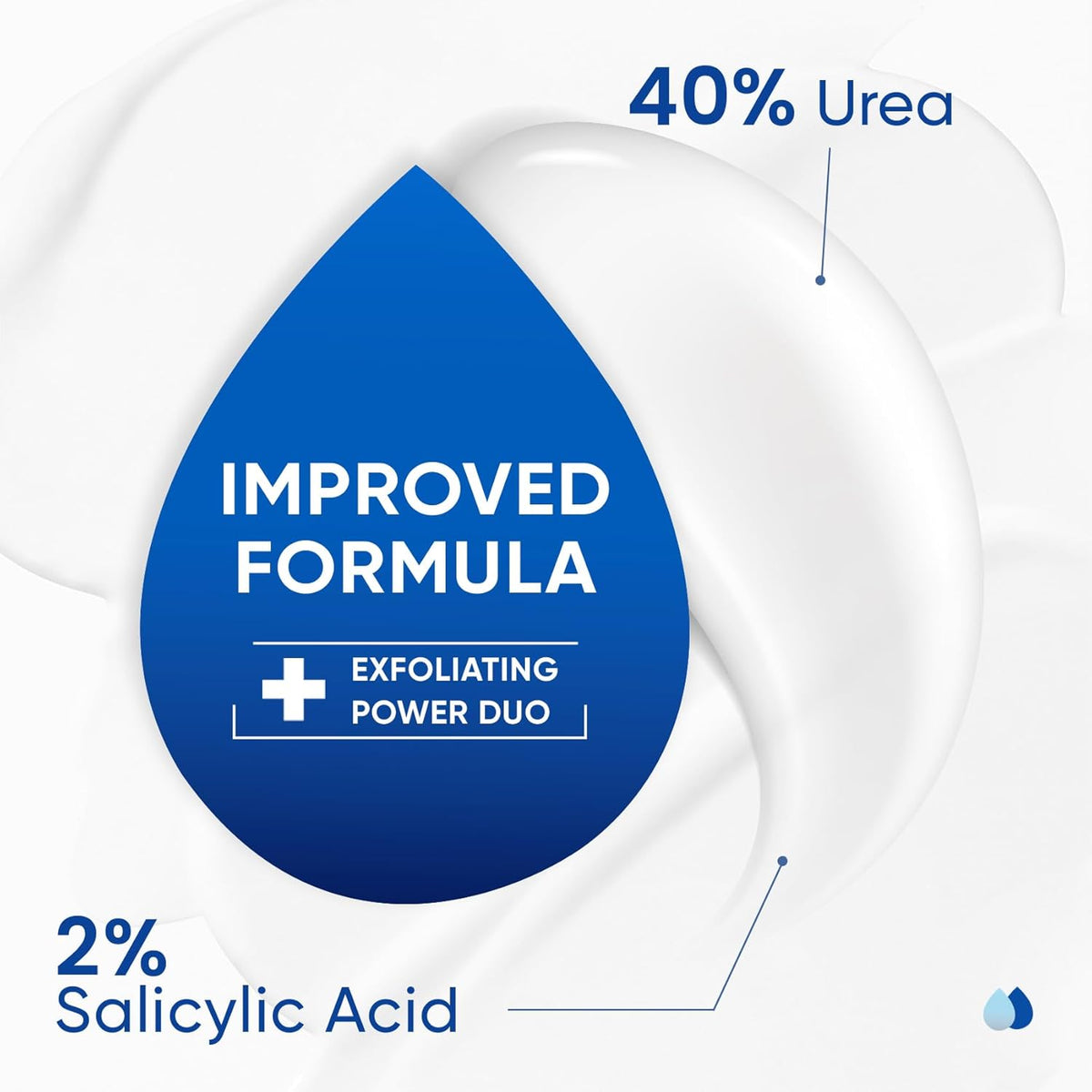 Urea Cream 40 Percent Plus 2% Salicylic Acid for Feet Maximum Strength