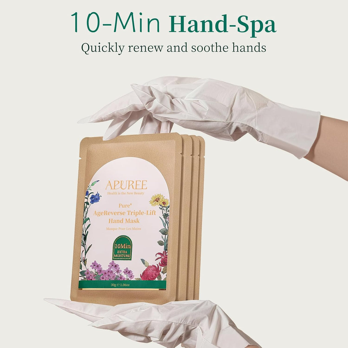 APUREE Anti Aging Hand Mask Moisturizing Gloves 5PCS