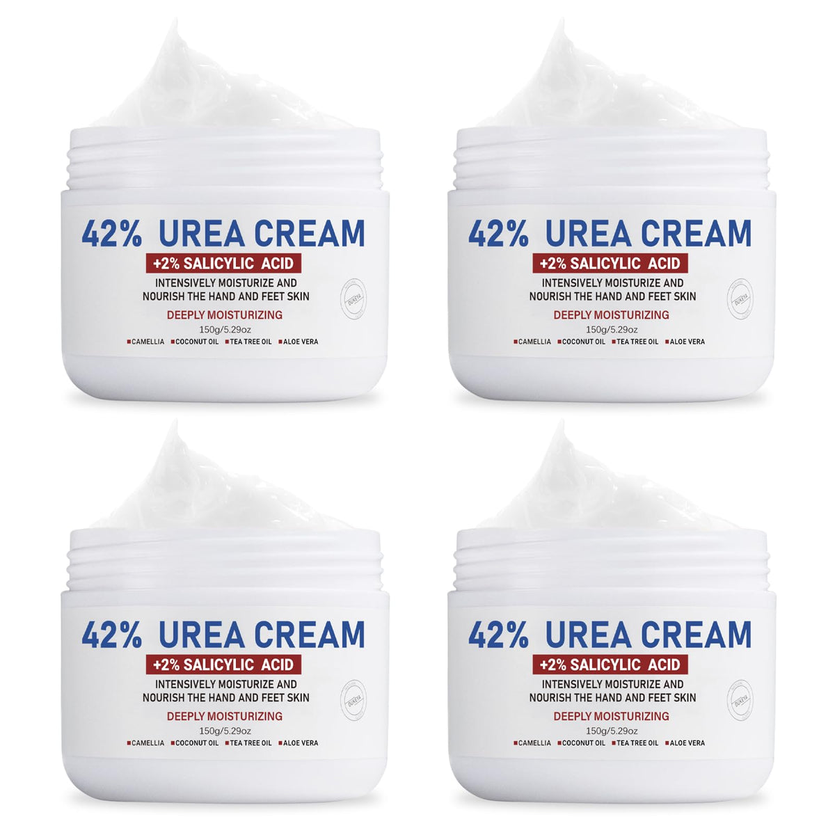 OUKEYA Urea Cream 42% to Soften & Smooth Dry, Cracked, Rough Skin