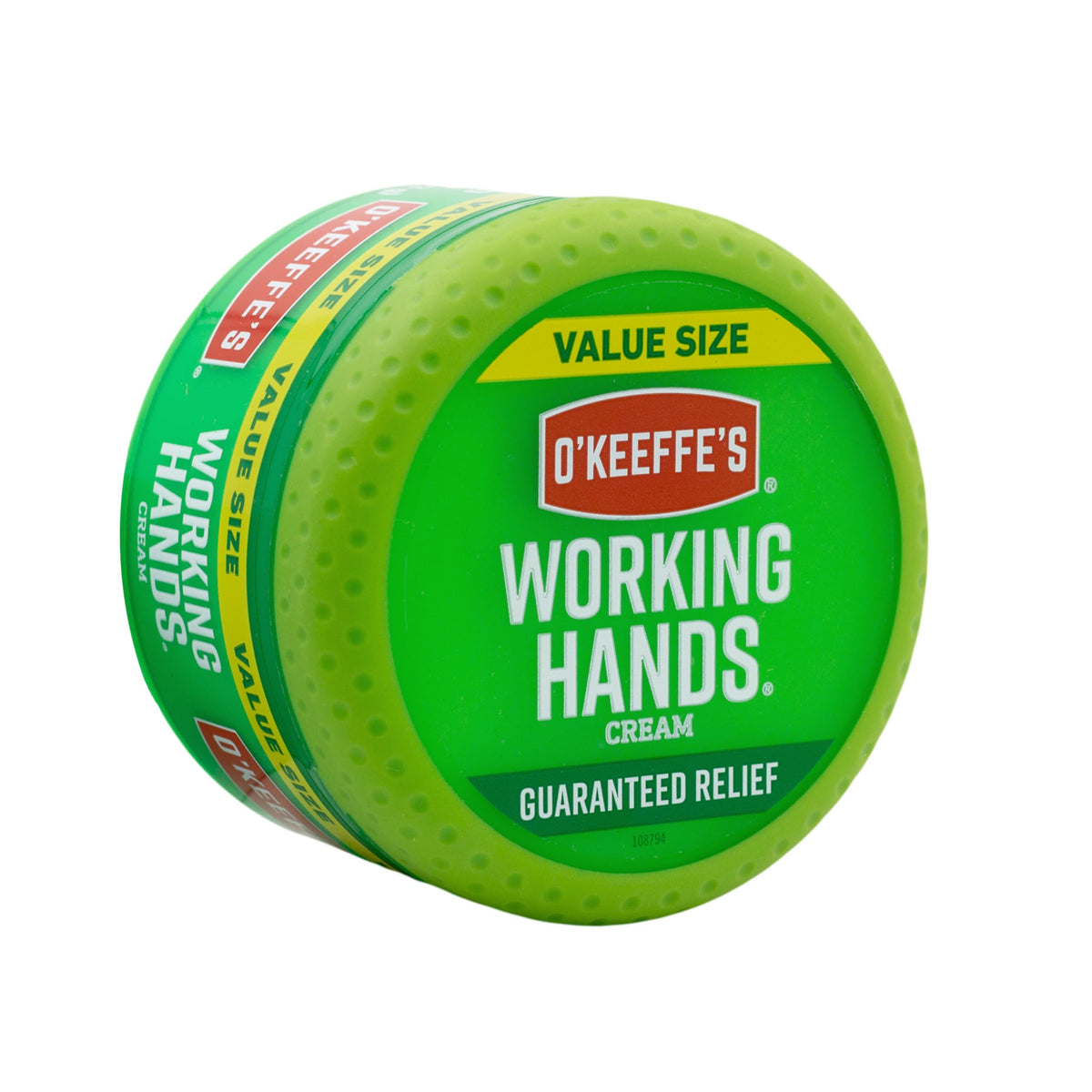 O'Keeffe's Working Hands Hand Cream, 3.4 oz Jar, 1 Pack for Extreme Dryness