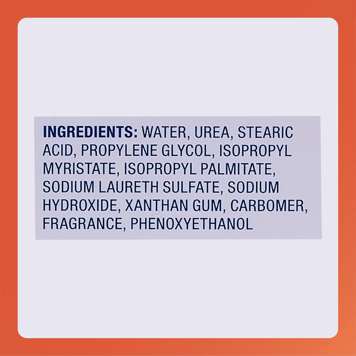 Rugby Urea 20% Intensive Hydrating Cream - Urea Cream for Feet, Hands, Knees, and Elbows - 3 Oz (1 Pack)