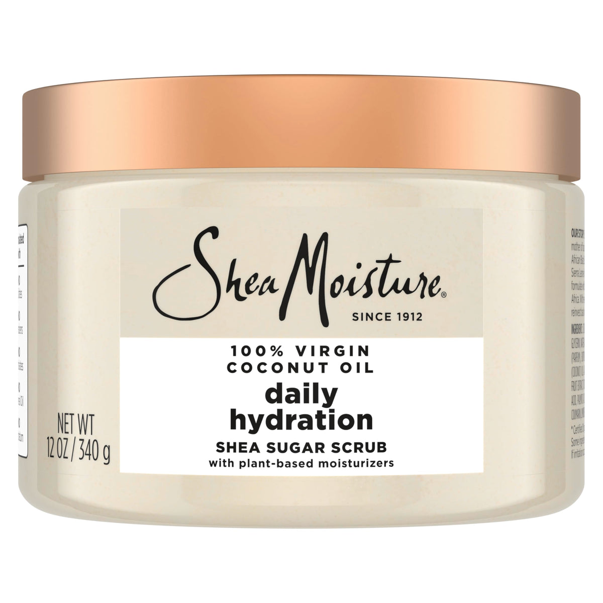 SheaMoisture Shea Sugar Body Scrub Manuka Honey Oatmeal 12 oz