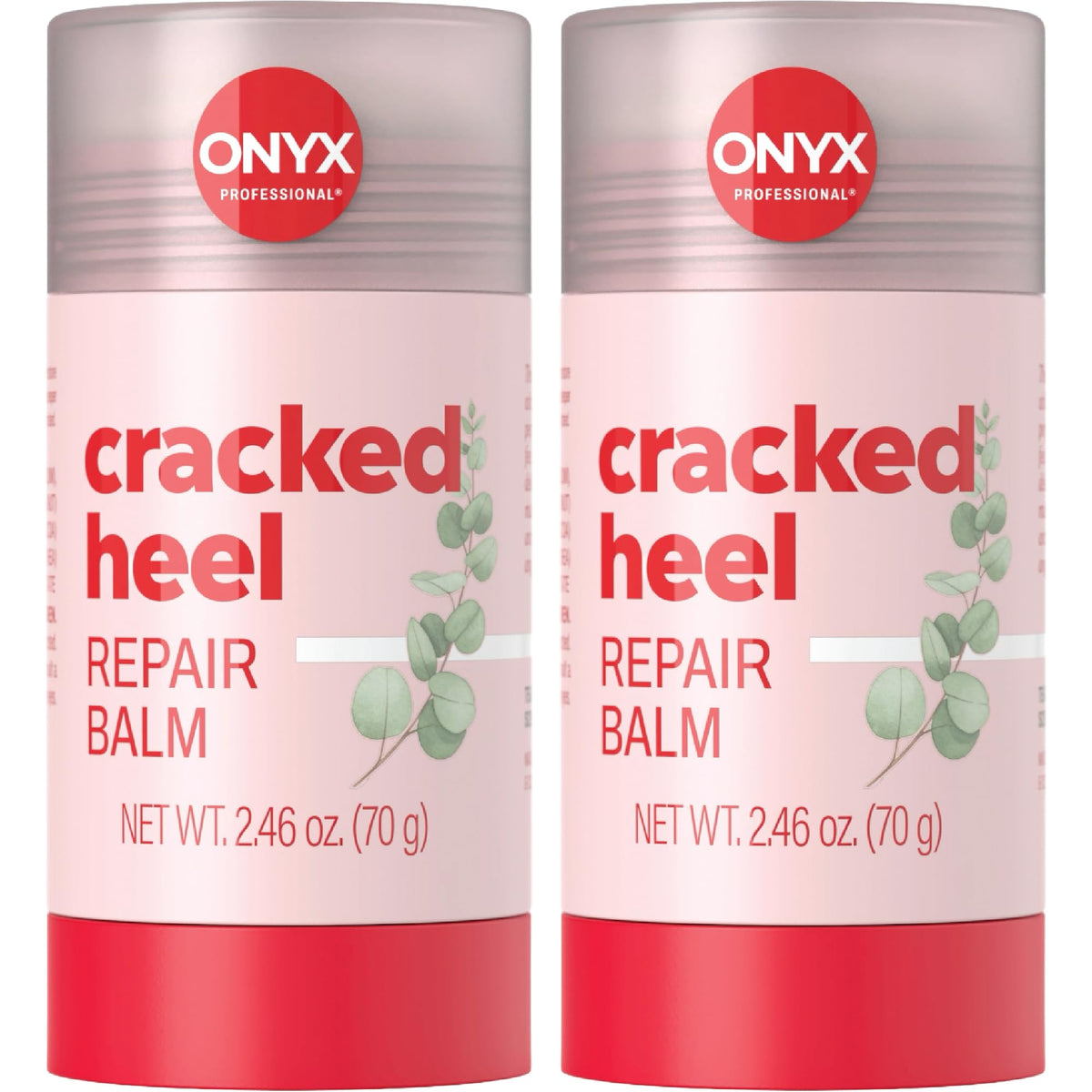 Onyx Professional Cracked Heel Treatment, Repairs Dry Heels, Coconut, 1 pk