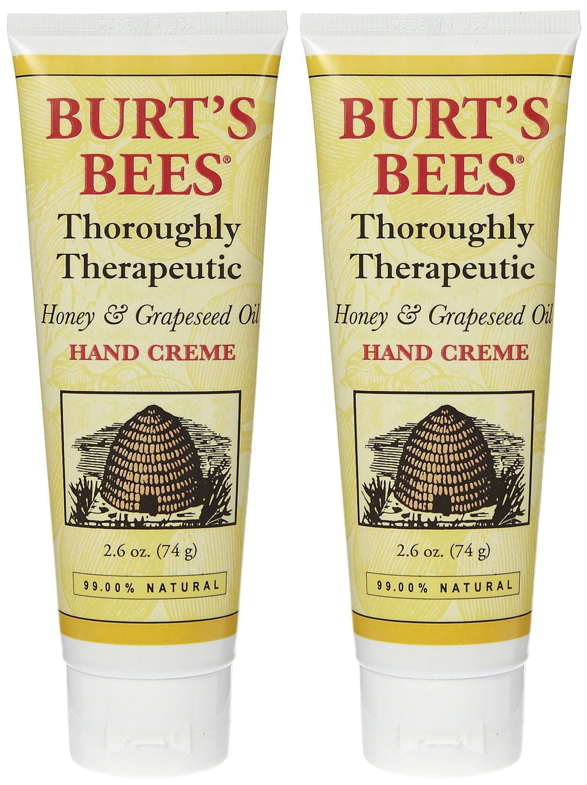 Burt's Bees Nourishing Honey & Grapeseed Oil Hand Cream, 2.6 Oz
