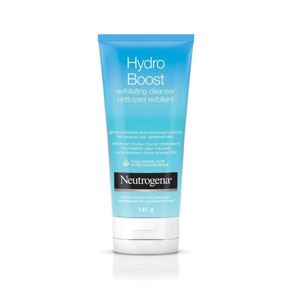Neutrogena Hydro Boost Exfoliating Facial Cleanser Scrub, 5 oz, 3 Pack