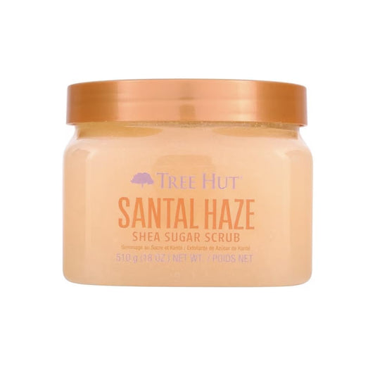 Tree Hut Body Scrub, Santal Haze, 18 Oz