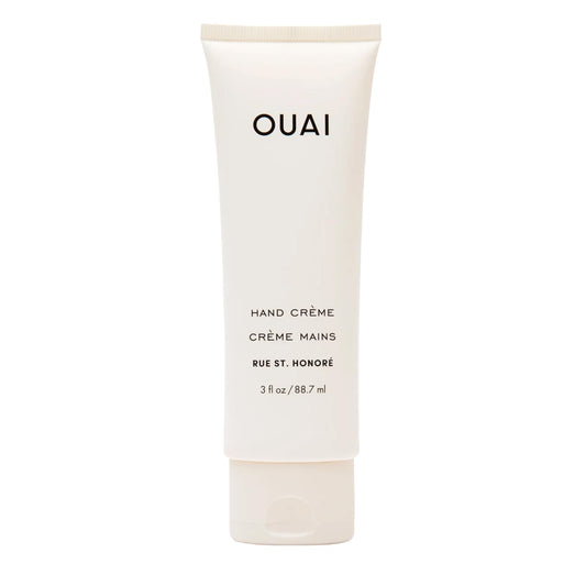 OUAI Hand Cream - Thick, Creamy Balm with Coconut Oil, Murumuru Butter and Shea Butter - Hydrating Moisturizer for Soft Hands - Use Daily to Deeply Nourish Skin (3 Oz)