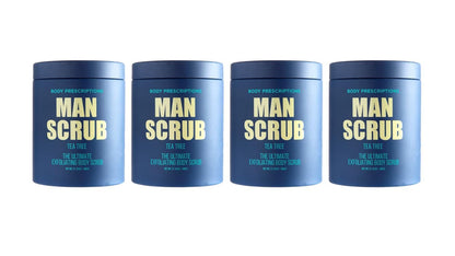 Body Prescriptions Men’s Exfoliating Body Scrub – Ultimate Skin Cleansing Wash in Jar with Twist-Top Lid, For All Skin Types, 21 Ounce (Pack of 1), Cedarwood