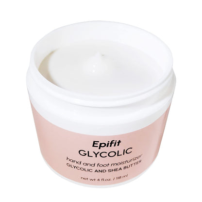 Glycolic Acid Hand Foot & Body Moisturizer Cream 8 oz (236 ml) – Shea Butter, Citrus Oils & AHA Exfoliant – Paraben Free