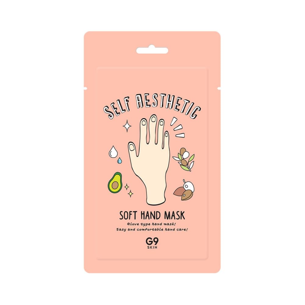 G9SKIN Korean Soft Hand Mask Gloves for Dry Rough Skin, 5Pairs
