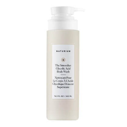 Naturium The Smoother Glycolic Acid Body Wash, 16.9 fl oz