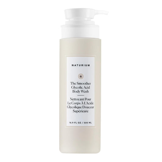 Naturium The Smoother Glycolic Acid Body Wash, 16.9 fl oz