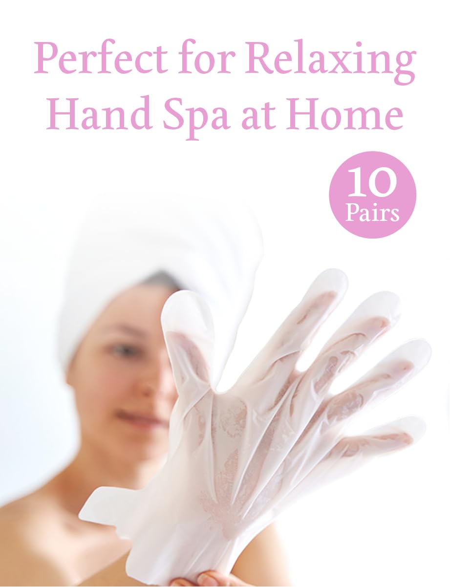 ChokChok Hydrating Hand Mask Gloves, 10 Pairs – Deep Moisture Repair Pack for Dry, Cracked Hands – Soothing & Nourishing Care