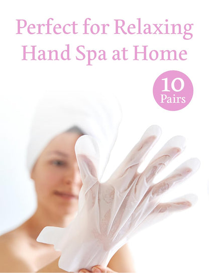 ChokChok Hydrating Hand Mask Gloves, 10 Pairs – Deep Moisture Repair Pack for Dry, Cracked Hands – Soothing & Nourishing Care
