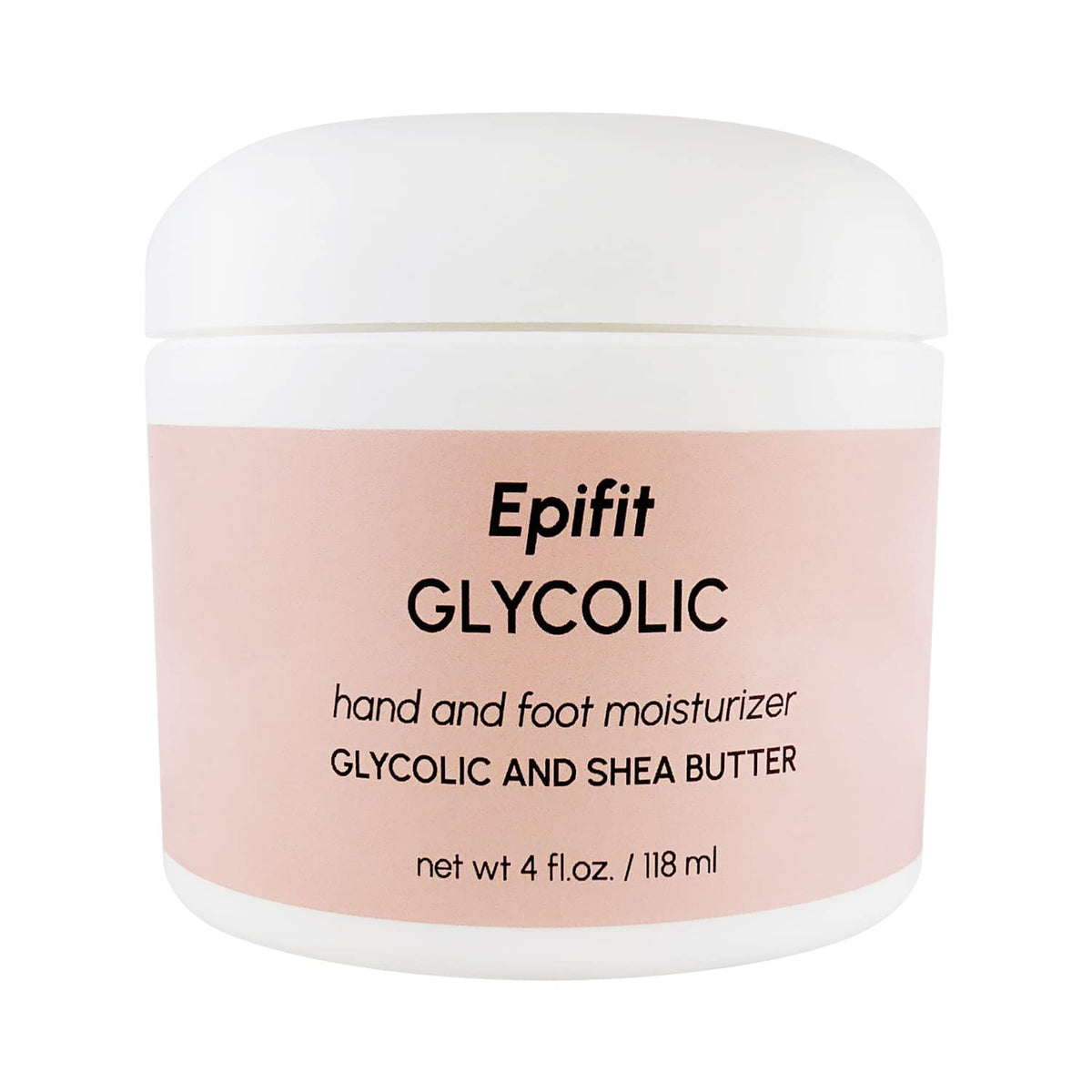 Glycolic Acid Hand Foot & Body Moisturizer Cream 8 oz (236 ml) – Shea Butter, Citrus Oils & AHA Exfoliant – Paraben Free