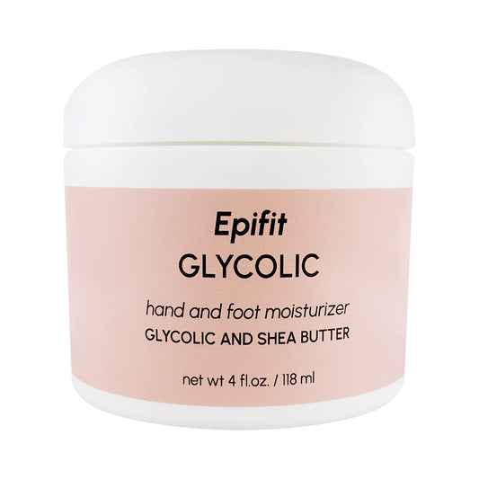 Glycolic Acid Hand Foot & Body Moisturizer Cream 8 oz (236 ml) – Shea Butter, Citrus Oils & AHA Exfoliant – Paraben Free