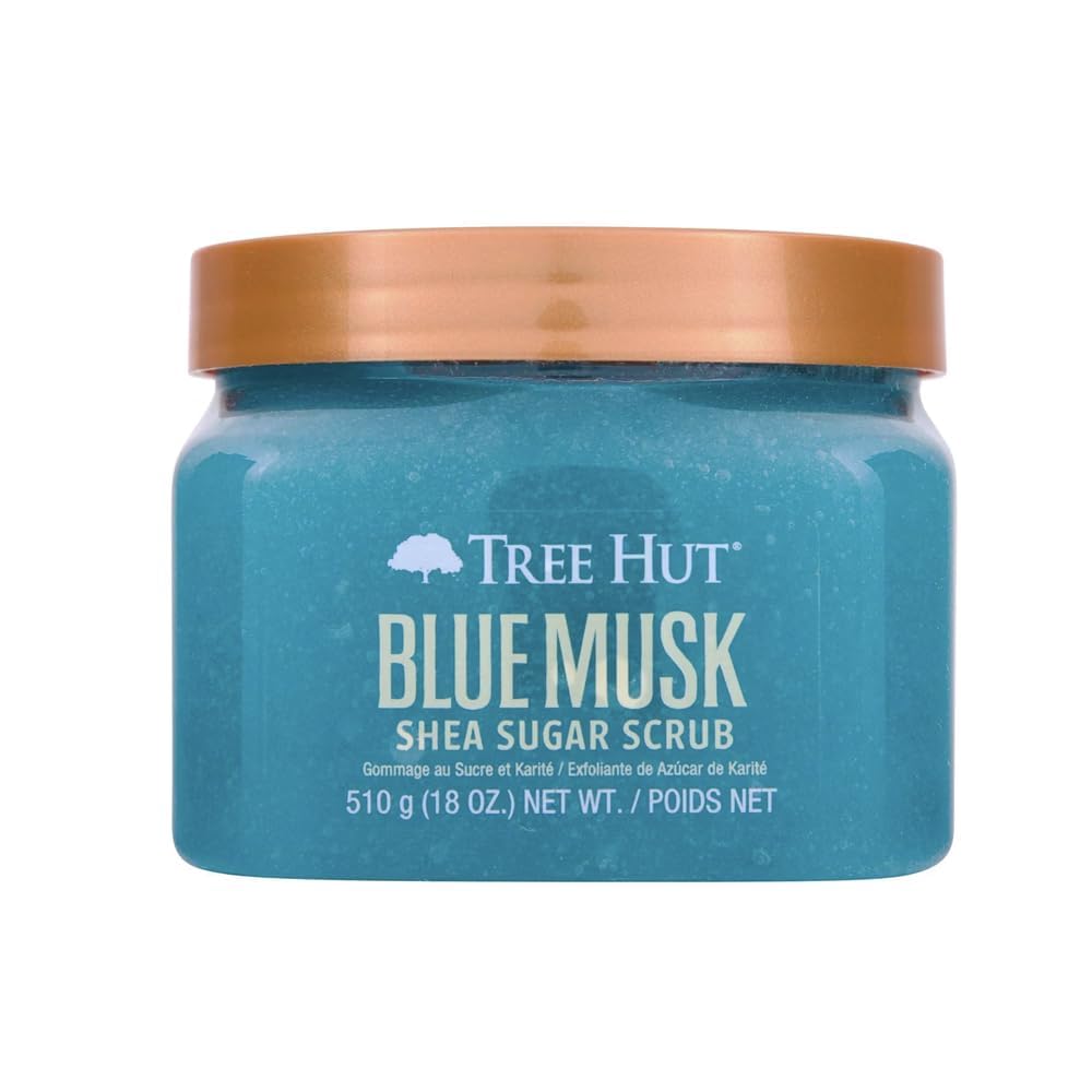 Tree Hut Body Scrub, Santal Haze, 18 Oz