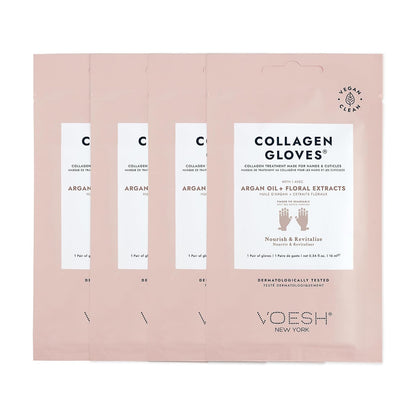 VOESH Collagen Gloves, Vegan Hand Masks, Moisturizing Hand Mask, Lotion Gloves, Hydrating Gloves, Hand Care, Spa Manicure Gloves, Dry Hand Treatment