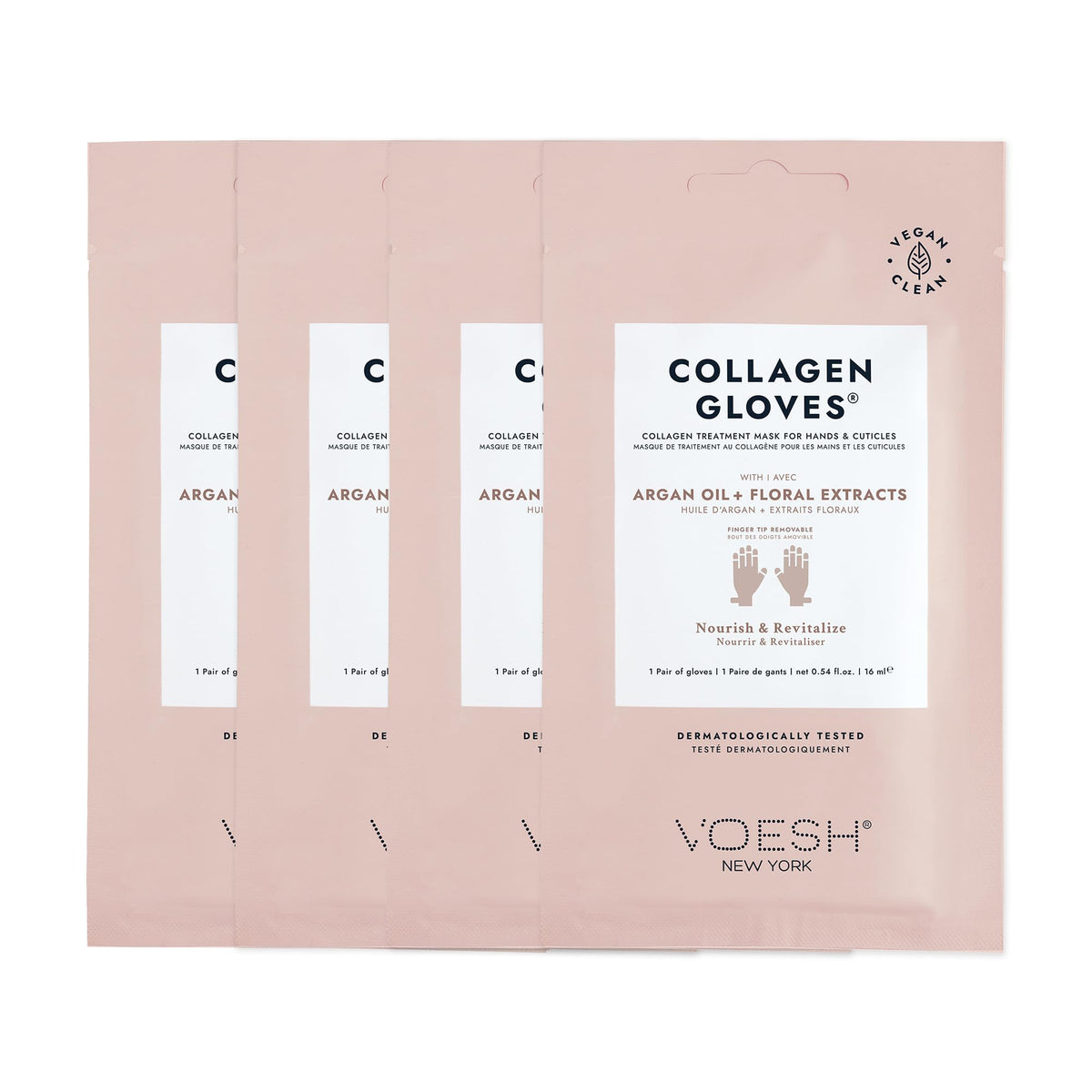 VOESH Collagen Gloves, Vegan Hand Masks, Moisturizing Hand Mask, Lotion Gloves, Hydrating Gloves, Hand Care, Spa Manicure Gloves, Dry Hand Treatment