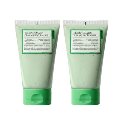 FULLY Green Tomato Pore Clay Mask Cleanser for Deep Cleansing, 4.05 fl oz