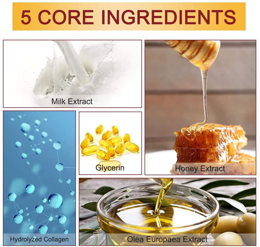5 Pcs Moisturizing Hand Masks,Relieve Soften Dry,Overworked,Aging Skin HM