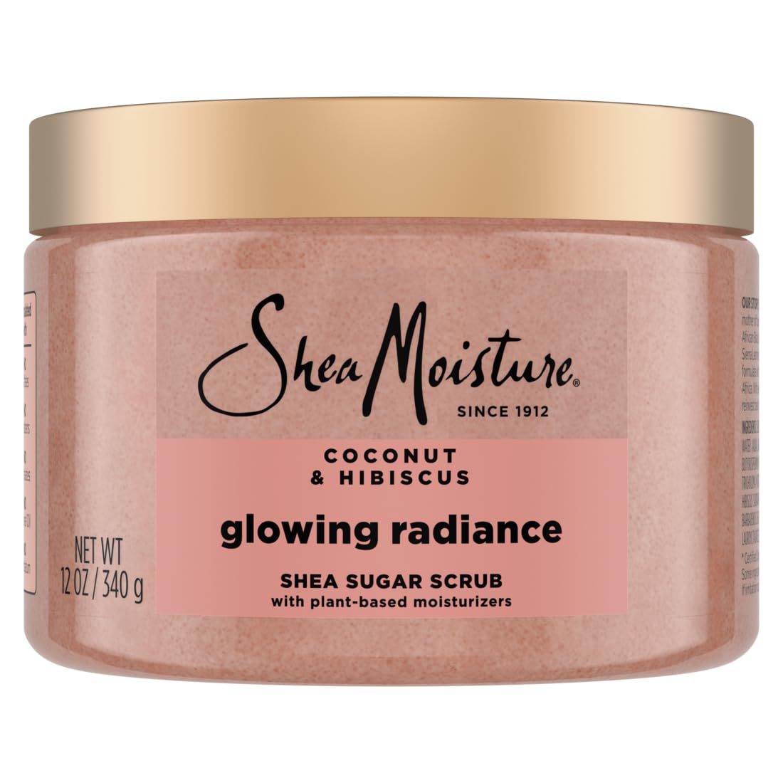 SheaMoisture Shea Sugar Body Scrub Manuka Honey Oatmeal 12 oz
