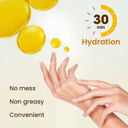 Hand Mask Gloves for Dry Chapped Hands with Shea Butter, Jojoba Oil