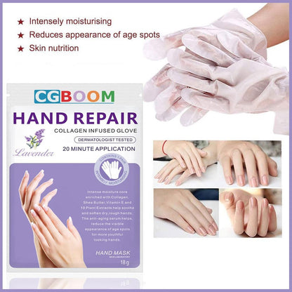 3 Pcs Moisturizing Hand Masks,Relieve and Soften Dry,Overworked,Aging Skin