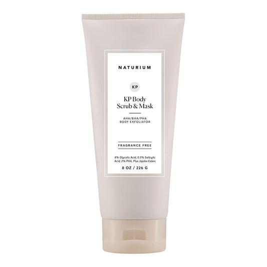 Naturium KP Body Scrub & Mask, AHA, BHA, PHA Exfoliants, 8 fl oz