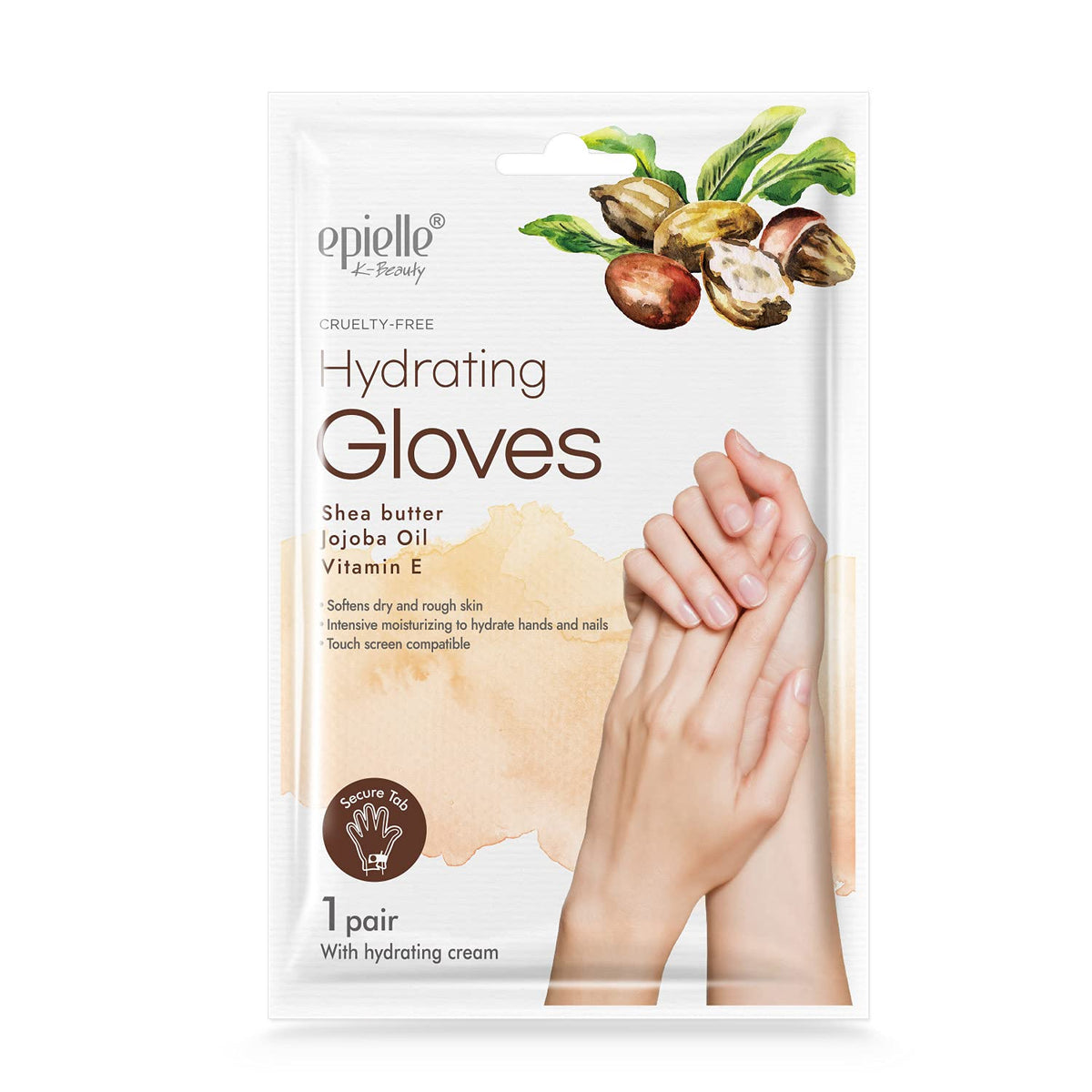 Epielle Assorted Hand Mask 5 Pairs, Deep Moisturizing Gloves for Dry, Rough Skin, Soften with Shea Butter, Self Care Gifts for Women, Spa Kit