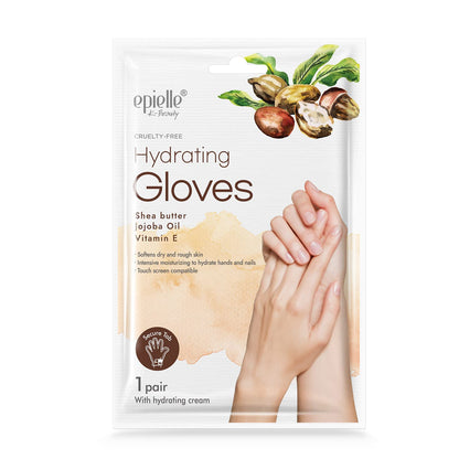 Epielle Assorted Hand Mask 5 Pairs, Deep Moisturizing Gloves for Dry, Rough Skin, Soften with Shea Butter, Self Care Gifts for Women, Spa Kit