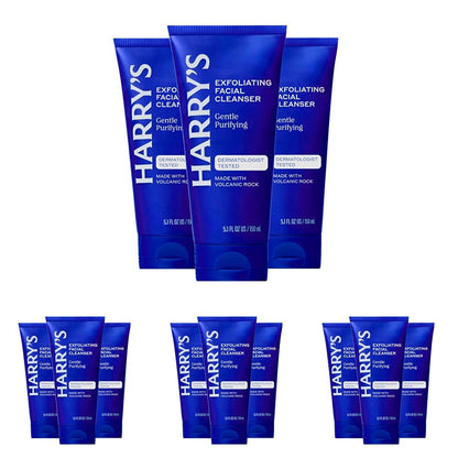 Harry's Exfoliating Face Wash for Men - 5.1 fl oz (3 Pack)