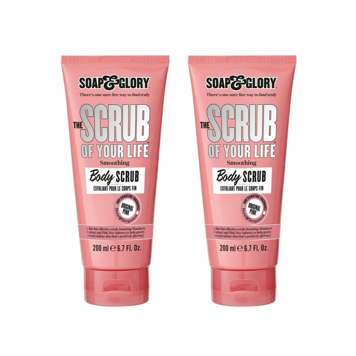 Soap & Glory Original Pink The Scrub of Your Life Body Exfoliator, 200 ml