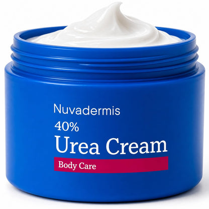 NUVADERMIS Urea Cream 40 Percent for Feet Maximum Strength, 5.3 oz