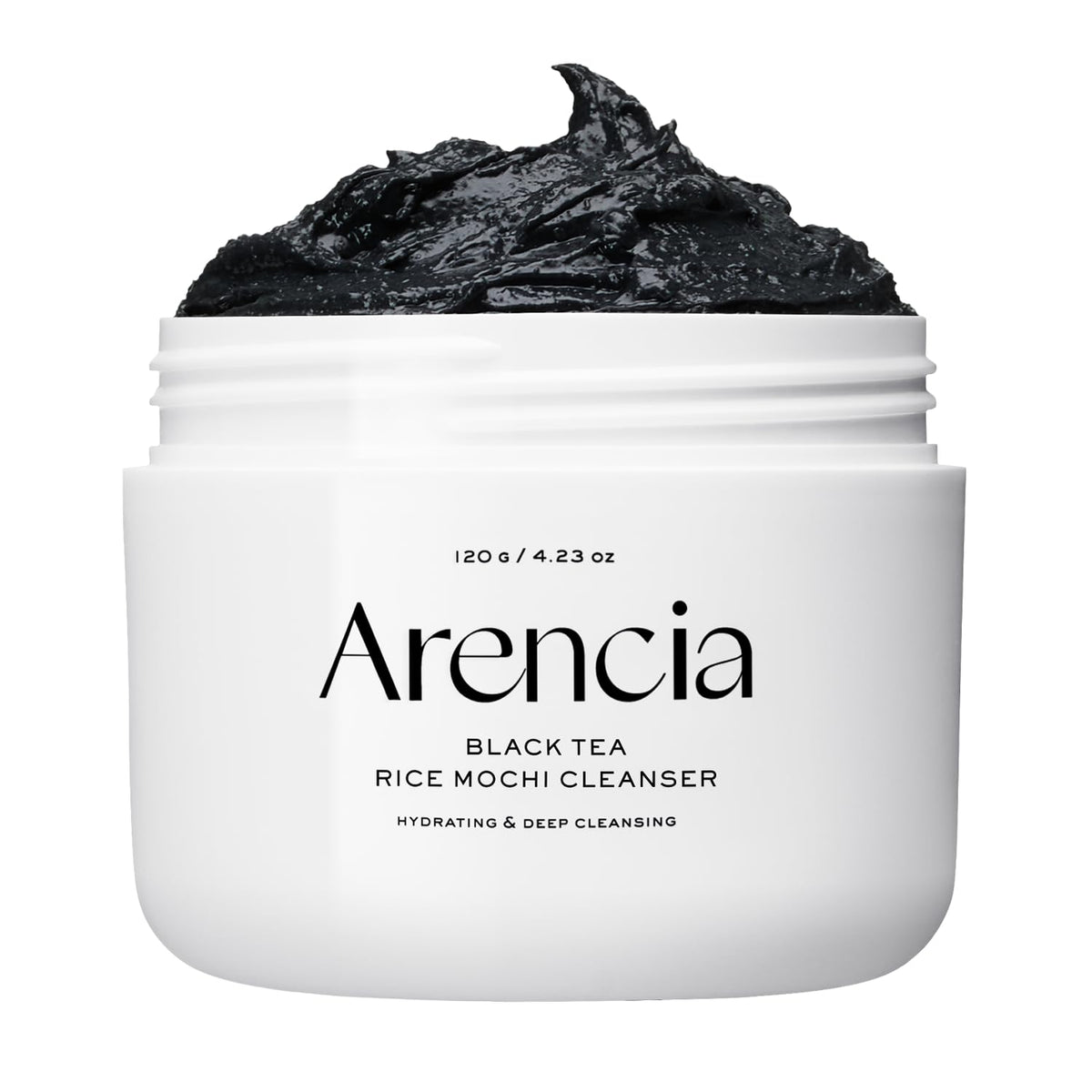 Arencia Korean Rice Mochi Face Cleanser - Face Wash, Gentle Scrub All in One for Deep Cleansing, Moisturizing, Pore Minimizing with Rice Water & Green Tea (4.23oz)