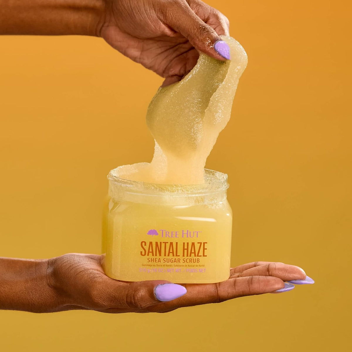 Tree Hut Body Scrub, Santal Haze, 18 Oz