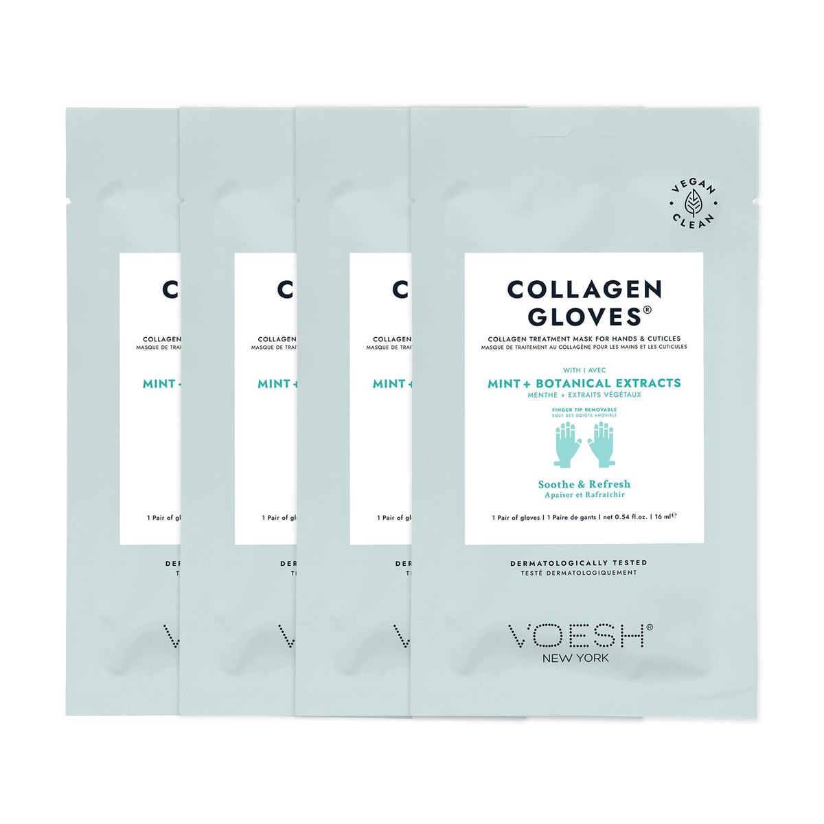 VOESH Collagen Gloves, Vegan Hand Masks, Moisturizing Hand Mask, Lotion Gloves, Hydrating Gloves, Hand Care, Spa Manicure Gloves, Dry Hand Treatment