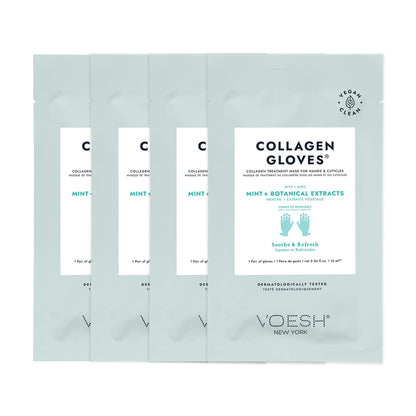 VOESH Collagen Gloves, Vegan Hand Masks, Moisturizing Hand Mask, Lotion Gloves, Hydrating Gloves, Hand Care, Spa Manicure Gloves, Dry Hand Treatment