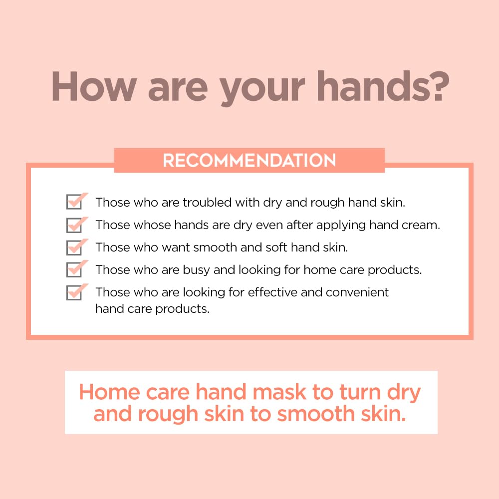 G9SKIN Korean Soft Hand Mask Gloves for Dry Rough Skin, 5Pairs