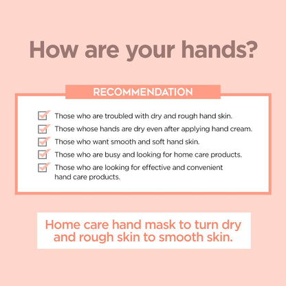 G9SKIN Korean Soft Hand Mask Gloves for Dry Rough Skin, 5Pairs