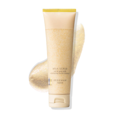 Beekman 1802 Oat & Goat Milk Exfoliating Face Wash & Facial Scrub, 3 fl oz