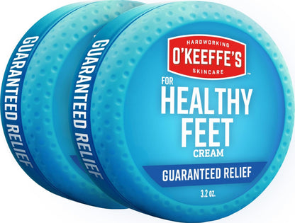 OKeeffes for Healthy Feet Foot Cream, 6.4 oz Jar, Non-Greasy