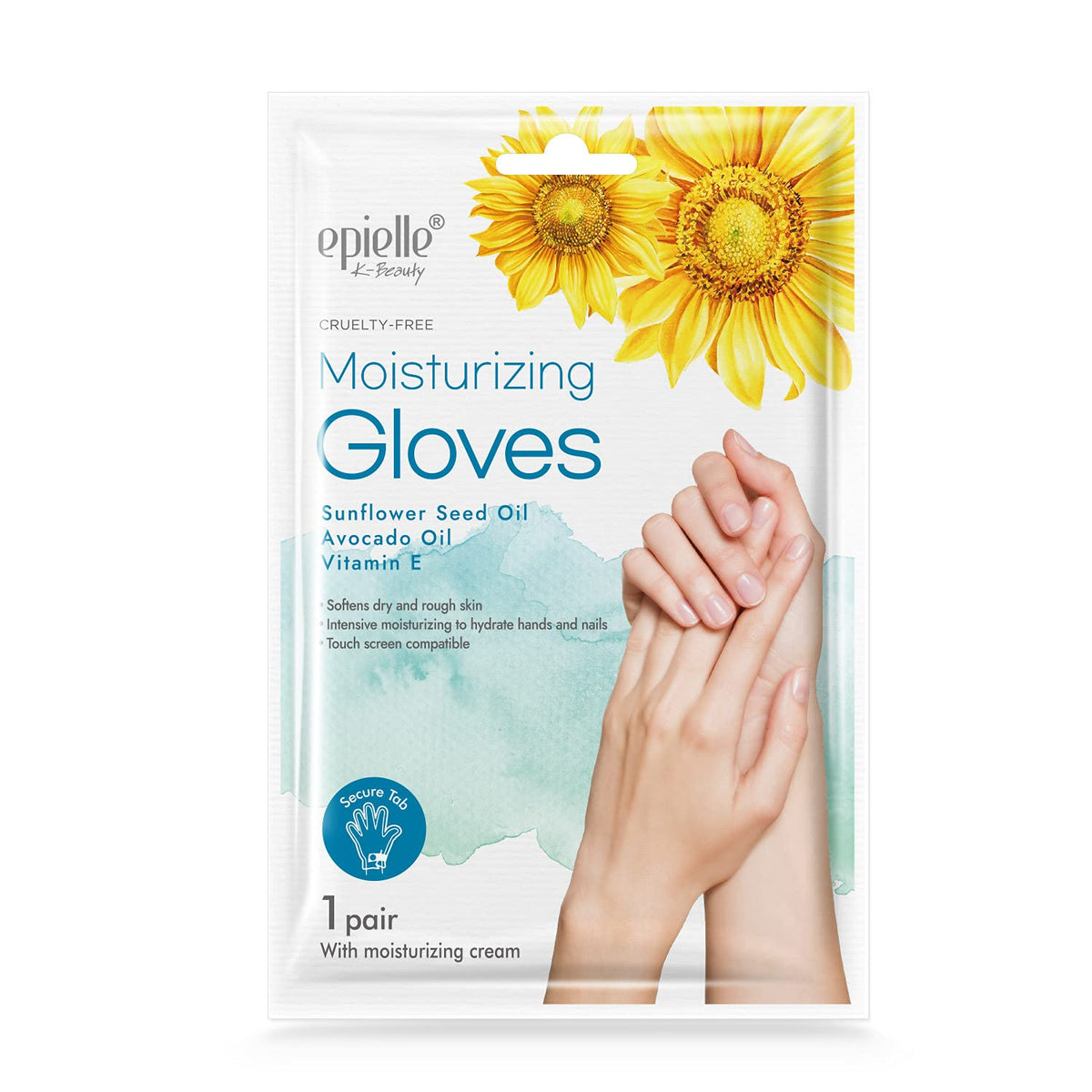 Epielle Assorted Hand Mask 5 Pairs, Deep Moisturizing Gloves for Dry, Rough Skin, Soften with Shea Butter, Self Care Gifts for Women, Spa Kit
