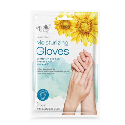 Epielle Assorted Hand Mask 5 Pairs, Deep Moisturizing Gloves for Dry, Rough Skin, Soften with Shea Butter, Self Care Gifts for Women, Spa Kit