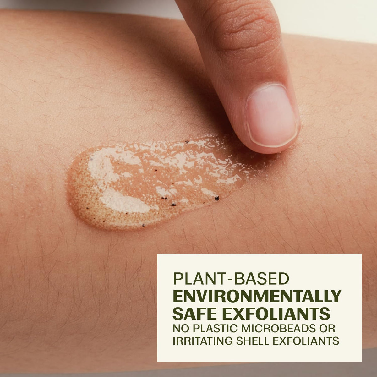 Thrive Natural Care Face Scrub - Gentle Exfoliating Face Wash Provides Deep Cleanse, Improves Skin Texture, Unclogs Pores - Vegan, Oil Free Exfoliator