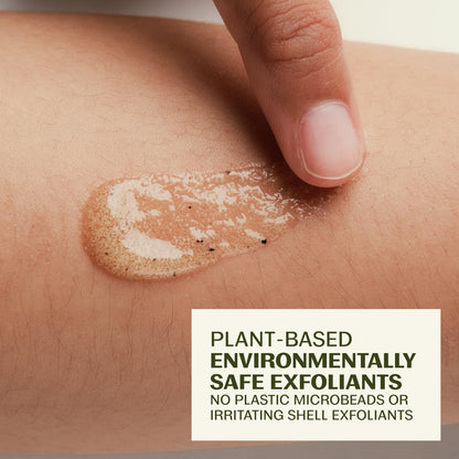 Thrive Natural Care Face Scrub - Gentle Exfoliating Face Wash Provides Deep Cleanse, Improves Skin Texture, Unclogs Pores - Vegan, Oil Free Exfoliator
