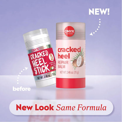 Onyx Professional Cracked Heel Treatment, Repairs Dry Heels, Coconut, 1 pk