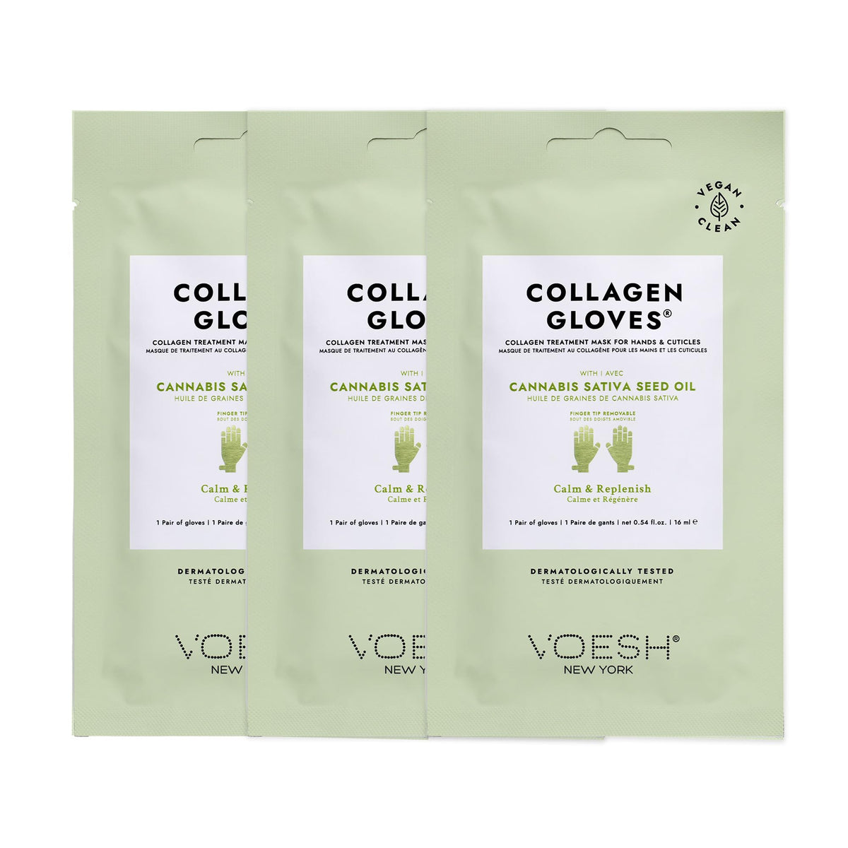VOESH Collagen Gloves, Vegan Hand Masks, Moisturizing Hand Mask, Lotion Gloves, Hydrating Gloves, Hand Care, Spa Manicure Gloves, Dry Hand Treatment